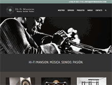 Tablet Screenshot of hifimansion.com